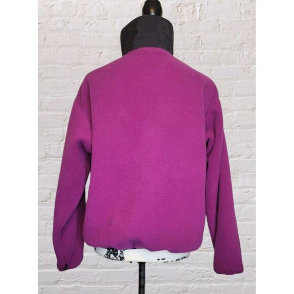 Vtg Columbia 80s Bugaboo Ski Coat MED Gray Purple 2pc Aztec Jacket Retro - Picture 9 of 15